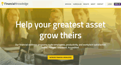 Desktop Screenshot of financialknowledge.com
