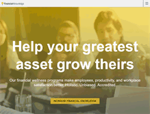 Tablet Screenshot of financialknowledge.com